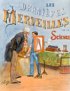 レントゲン写真による子供の腕の検査、19 世紀 作： Gustave Francois Lasellaz