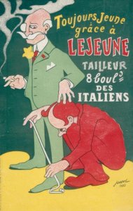LEJEUNE TAILEUR のおかげで常に若々しく 作： Gustave Henri Jossot