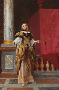 ボールに到着 作： Gustave Jacquet