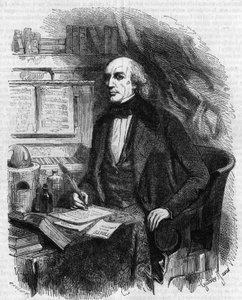 フランスの医師・化学者Mathieu Jose Bonaventure Orfila (1787-1853)の肖像。ギュスターヴ・ジャネによるエングレーヴィング