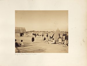 シャロン収容所帝国衛兵ズアブ隊 作： Gustave Le Gray