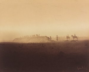 騎兵作戦、カンプ・ド・シャロン 作： Gustave Le Gray