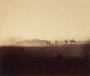 騎兵隊の作戦（10月3日 作： Gustave Le Gray