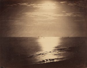 ル・ソレイユ・オ・ゼニス - オセアン／ノルマンディー、ゼニスの太陽 作： Gustave Le Gray