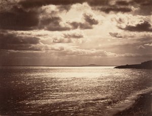 地中海 - セット、1857年。 作： Gustave Le Gray