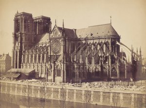 ノートルダム大聖堂 作： Gustave Le Gray
