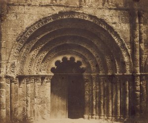 1851年、オーベテールの中央門。