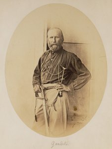 ジュゼッペ・ガリバルディの肖像 作： Gustave Le Gray
