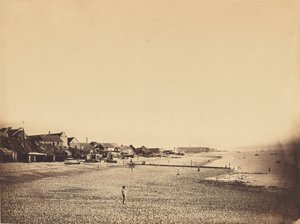 サン・アドレスのビーチ 作： Gustave Le Gray