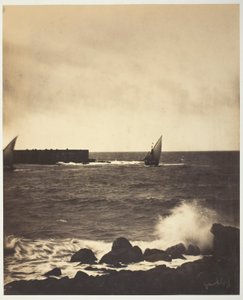 砕ける波 作： Gustave Le Gray