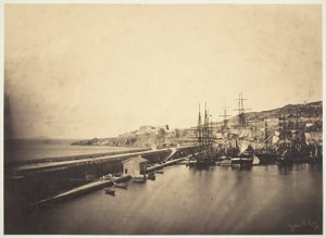 セットの桟橋 作： Gustave Le Gray