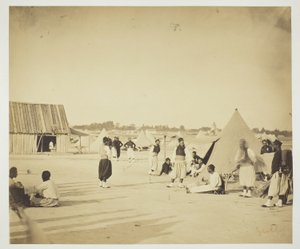 無題 (Zouaves) 作： Gustave Le Gray