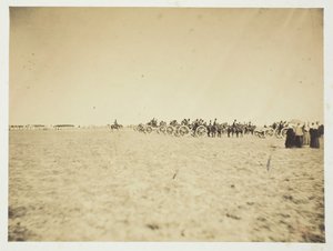 無題[大砲]、1857年。 作： Gustave Le Gray