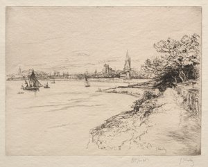 オルビニーの断崖 作： Gustave Leheutre