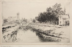 守衛所、トロワ 作： Gustave Leheutre