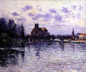 オーセール大聖堂 作： Gustave Loiseau