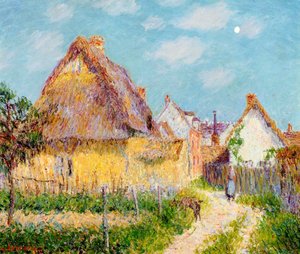 コテージアットルボードルイユ、1903 作： Gustave Loiseau