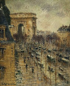 凱旋門、1930〜1931年 作： Gustave Loiseau