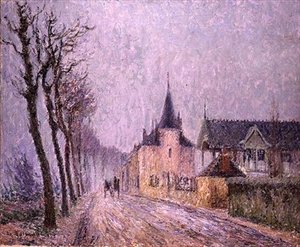 ポトワ・キー、ポントワーズ 作： Gustave Loiseau