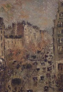 大通りラスパイユ、1928 作： Gustave Loiseau