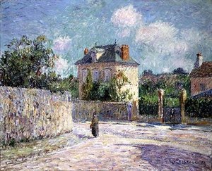 小さなブルジョワハウス 作： Gustave Loiseau