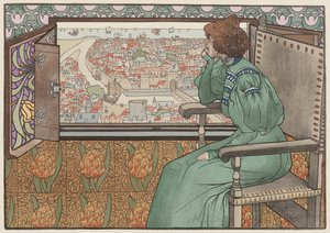 Solveig、1897年頃。 作： Gustave Max Stevens