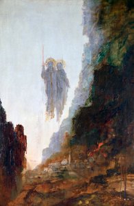 ソドムの天使、c1846-1898 作： Gustave Moreau