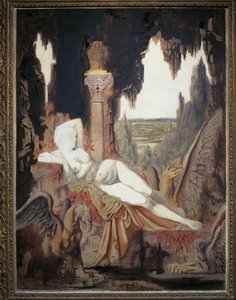 フランス、パリ、フィー オ グリフォン 作： Gustave Moreau