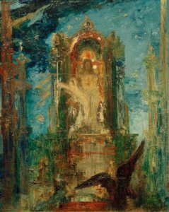木星とセメレ 作： Gustave Moreau
