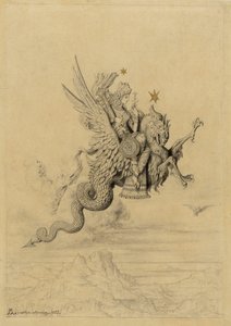 ラ・ペリ（神話の主題） 作： Gustave Moreau