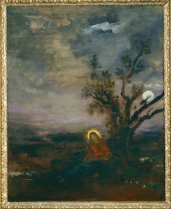 オリーブ園のキリスト 作： Gustave Moreau