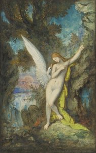 レダと白鳥 作： Gustave Moreau
