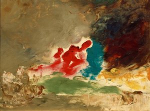 無題（カラースケッチ） 作： Gustave Moreau