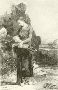 オルフェウス（彫刻） 作： Gustave Moreau
