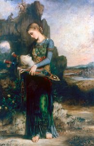 オルフェウス、1865 作： Gustave Moreau