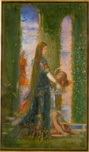庭のサロメ 作： Gustave Moreau