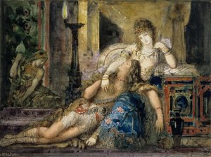 サムソンとデリラ 作： Gustave Moreau