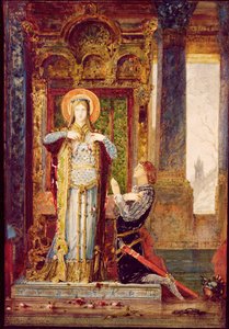 ハンガリーの聖エリザベス、またはバラの奇跡、1879 作： Gustave Moreau