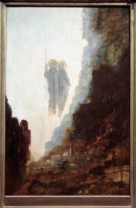 ソドムの天使」ギュスターヴ・モロー（1826-1898）の絵画 作： Gustave Moreau