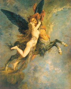 キメラ、1866 作： Gustave Moreau