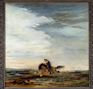 スコットランドの騎手 ギュスターヴ・モロー（1826-1898）の絵画 19世紀。パリ、ギュスターヴ・モロー美術館