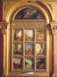 人道の生活 作： Gustave Moreau