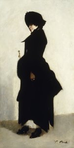 エレガントな女性 作： Gustave Nicolas Pinel