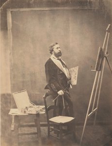 J. Savile Lumley の肖像画、マドリッド、1859 年。 作： Gustave Penabert