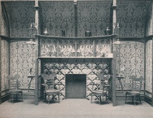 G.セルイエが設計したイングルヌック、1898年 作： Gustave Serrurier Bovy