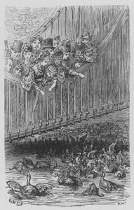 ハイドパーク、サーペンタイン 作： Gustave after Dore