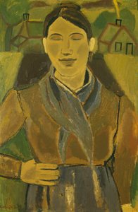 フランダースの農民;フランダースの農民、1935年頃（船内の油） 作： Gustave de Smet