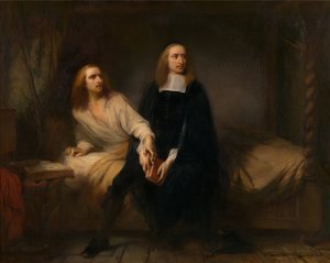 囚われの身となったデ・ウィット兄弟 作： GustaveまたはGustaaf Wappers