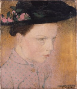カントリーガール 作： Gustave Van de Woestyne