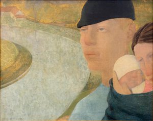 農家の家族 作： Gustave Van de Woestyne